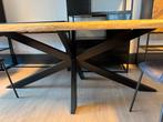 Rechthoekige Mango Hout Eettafel, Huis en Inrichting, Tafels | Eettafels, 100 tot 150 cm, Ophalen of Verzenden, Vijf personen of meer