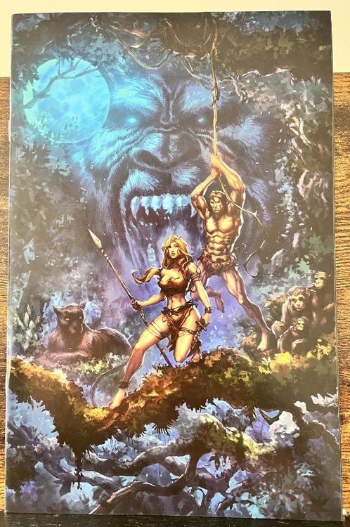 Lord of the Jungle # 1 Alan Quah 616 Virgin Variant (Dynamit, Boeken, Strips | Comics, Nieuw, Eén comic, Amerika, Ophalen of Verzenden