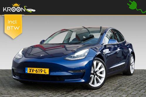 Tesla Model 3 Long Range AWD 75kWh FSD Pack (bj 2019), Auto's, Tesla, Bedrijf, Te koop, Model 3, 4x4, ABS, Achteruitrijcamera
