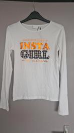 Shirt lange mouwen maat 164, Kinderen en Baby's, Kinderkleding | Maat 152, Meisje, Ophalen of Verzenden, Zo goed als nieuw, Shirt of Longsleeve