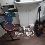 Nintendo Wii+ HDMI ingang+ 9spellen+ GuitarHero+ accessoires, Zo goed als nieuw, Ophalen