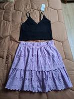 Rokje En Top Nieuw!, Maat 38/40 (M), Vero Moda, Paars, Ophalen of Verzenden