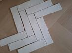 Handgevormde witjes glans, Doe-het-zelf en Verbouw, Tegels, Ophalen, Nieuw, Minder dan 20 cm, Minder dan 5 m²