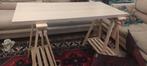 Mittback Ikea Tafel, Ophalen of Verzenden, In hoogte verstelbaar, Gebruikt