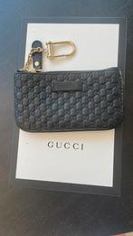 Origineel Gucci key pouch zwart leer, Sieraden, Tassen en Uiterlijk, Portemonnees, Verzenden, Zo goed als nieuw, Zwart, Leer