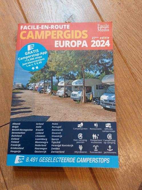 Campergids Europa 2024 - Zo goed als nieuw!, Boeken, Reisgidsen, Zo goed als nieuw, Campinggids, Europa, Ophalen of Verzenden