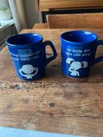 Twee nieuwe mokjen Blue Band, Huis en Inrichting, Keuken | Servies, Ophalen of Verzenden, Zo goed als nieuw, Overige stijlen, Kop(pen) en/of Schotel(s)