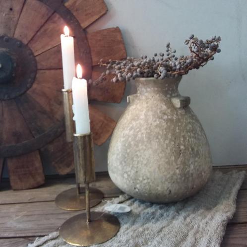 Pot aardewerk Dempo Stoere woonaccessoires, Tuin en Terras, Bloempotten, Nieuw, Aardewerk, Binnen, Minder dan 40 cm, Minder dan 25 cm