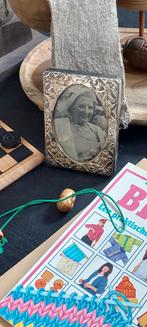 Oude brocante vintage fotolijstje foto-lijstje, Antiek en Kunst, Ophalen of Verzenden