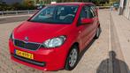 Skoda Citigo 1.0 60pk Greentech 5D 2015 Rood, Auto's, Voorwielaandrijving, 840 kg, 4 stoelen, Handgeschakeld