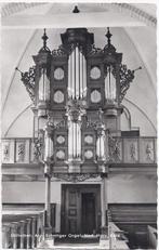 Uithuizen Orgel Ned herv Kerk Oude Ansichtkaart ( A1344, Verzamelen, Ophalen of Verzenden, 1960 tot 1980, Gelopen