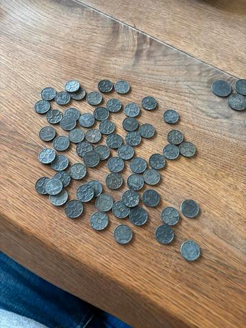 60 Zinken 1 Cent Munten 1942 WOII beschikbaar voor biedingen