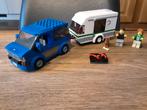 Lego City 60117 Busje met caravan, Kinderen en Baby's, Speelgoed | Duplo en Lego, Gebruikt, Ophalen of Verzenden