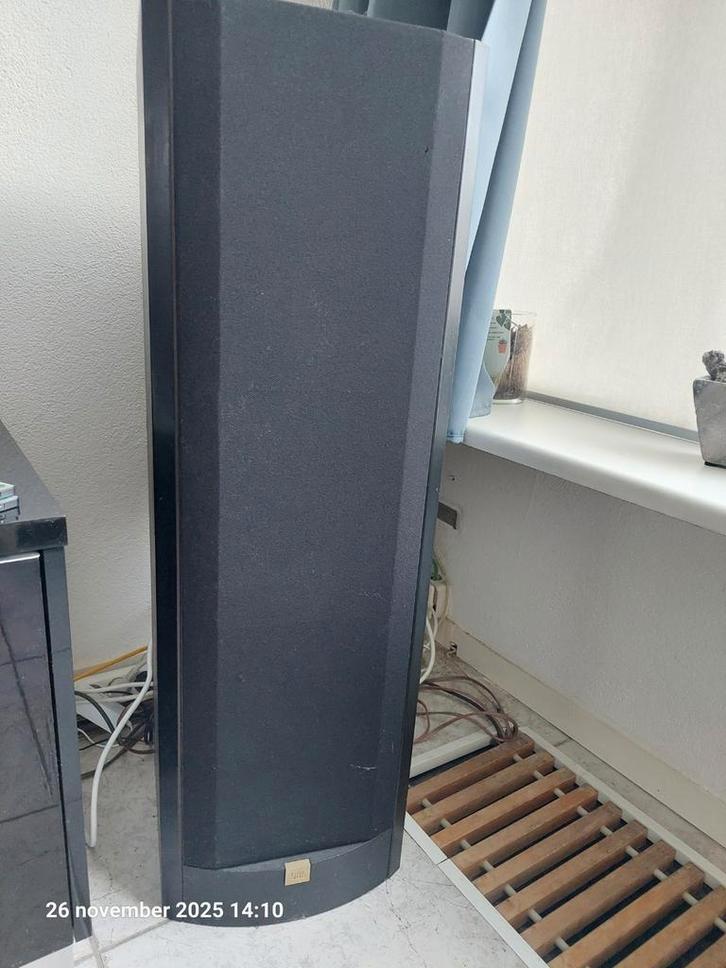 JBL L8 Vloerspeakers - Krachtig Geluid!, Audio, Tv en Foto, Luidsprekers, Gebruikt, Front, Rear of Stereo speakers, 120 watt of meer