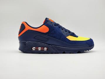 Nike air max 90 - lemon venom blackened blue - size 44 beschikbaar voor biedingen