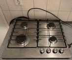 Gebruikte gaskookplaat - 4 zones, Witgoed en Apparatuur, Kookplaten, Ophalen, Gebruikt, 4 kookzones, Inbouw
