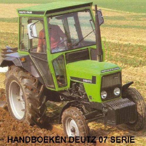 Boeken Deutz 4507 4807 5207 6207 6807 7207 7807 op CD!, Boeken, Vervoer en Transport, Nieuw, Tractor en Landbouw, Ophalen of Verzenden