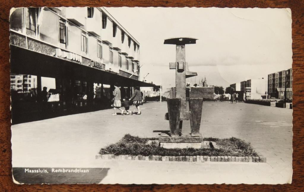 Maassluis Rembrandtlaan ( 1963 ), Ophalen of Verzenden, 1960 tot 1980, Zuid-Holland
