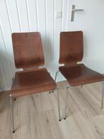 IKEA Jaren 90 Gilbert Stoel - Vintage Design, Huis en Inrichting, Stoelen, Gebruikt, Bruin, Vintage, Ophalen of Verzenden