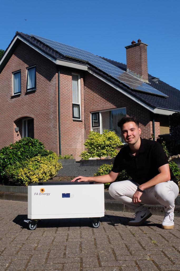 Thuisbatterij 15 kWh en EMS, Doe-het-zelf en Verbouw, Zonnepanelen en Toebehoren, Nieuw, Overige typen, 200 wattpiek of meer, Ophalen of Verzenden