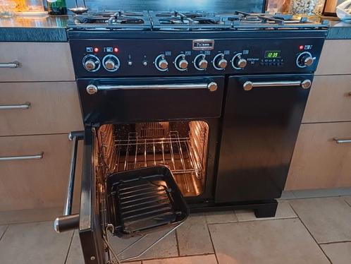 Falcon Kitchener 90., Witgoed en Apparatuur, Fornuizen, Gebruikt, Vrijstaand, Gas, 5 kookzones of meer, 90 tot 95 cm, 60 cm of meer