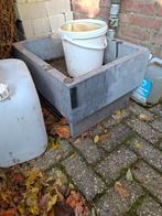 Granieten wasbak - 50x60 cm, Tuin en Terras, Waterpartijen en Fonteinen, Ophalen, Gebruikt, Graniet, Fontein