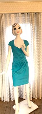 Bodycon Lipsy jurk turquoise., Lipsy, Blauw, Ophalen of Verzenden, Knielengte