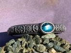 vintage armband met blauwe steen, Sieraden, Tassen en Uiterlijk, Antieke sieraden, Armband, Ophalen of Verzenden