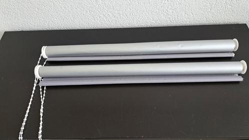 2 rolgordijnen verduisterend, Huis en Inrichting, Stoffering | Gordijnen en Lamellen, Zo goed als nieuw, 100 tot 150 cm, 50 tot 100 cm