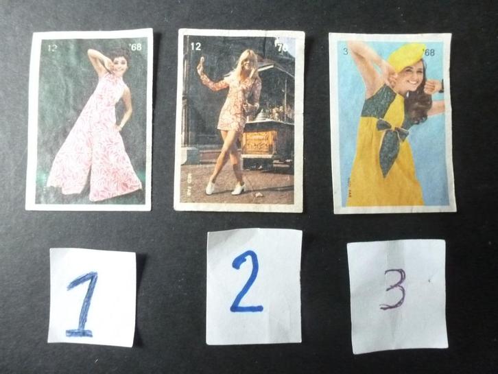 Lucifermerken mode 1968, Verzamelen, Rookartikelen, Aanstekers en Luciferdoosjes, Gebruikt, Luciferdoosjes of -merken, Verzenden