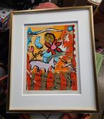 Zeefdruk Miriam Slaats
Paarse hond, Antiek en Kunst, Ophalen