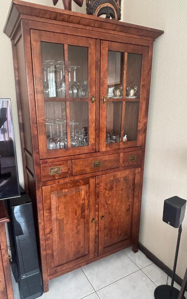 Kersen houten meubelset woon- en eetkamer, Huis en Inrichting, Complete inboedels, Ophalen