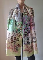 Prachtig multicolor sjaal 50% linnen 50% viscose  Silk Route, Kleding | Dames, Silk Route, Ophalen of Verzenden, Nieuw, Sjaal