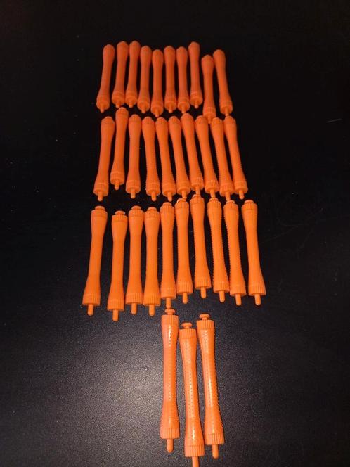 205 permanent rollers incl papiertjes, Sieraden, Tassen en Uiterlijk, Uiterlijk | Haarverzorging, Zo goed als nieuw, Overige typen