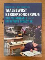 Taalbewust beroepsonderwijs - Bolle & van Meelis - 2e druk, Ophalen of Verzenden, Zo goed als nieuw