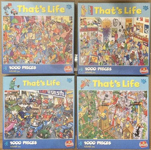 Puzzels van That's Life, Hobby en Vrije tijd, Denksport en Puzzels, Zo goed als nieuw, Legpuzzel, 500 t/m 1500 stukjes, Ophalen of Verzenden