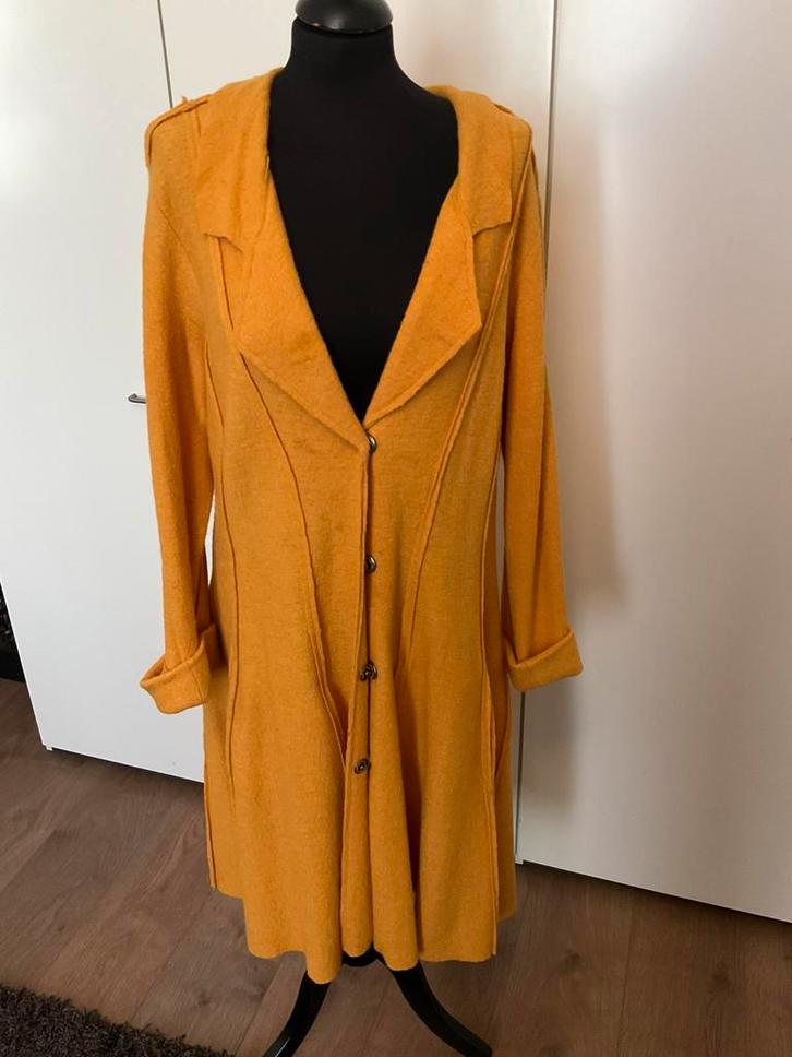 Aparte, soepele jas/vest van gekookte wol, maat 40-42, Kleding | Dames, Jasjes, Kostuums en Pakken, Zo goed als nieuw, Maat 38/40 (M)