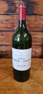 Lege Magnum fles Chateau Lynch Bages 1988, Verzamelen, Wijnen, Rode wijn, Frankrijk, Gebruikt, Ophalen of Verzenden