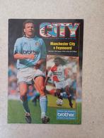Programma Manchester City Feyenoord 94/95, Verzamelen, Sportartikelen en Voetbal, Boek of Tijdschrift, Gebruikt, Ophalen of Verzenden