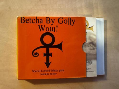 Prince - Betcha By Golly Wow! (CD-single, poster, slipcase), Cd's en Dvd's, Cd Singles, Zo goed als nieuw, Pop, Verzenden