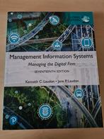 Management Information systems: managing the digital firm, Boeken, Ophalen of Verzenden, Pearson, Zo goed als nieuw, Management