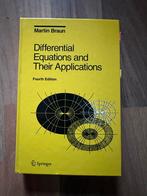 Martin Braun - Differential Equations and Their Applications, Ophalen of Verzenden, Zo goed als nieuw, Martin Braun