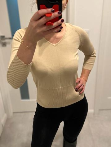 Beige trui van Dunnes Stores, maat XS. beschikbaar voor biedingen