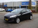 Ford Fiesta 1.5 TDCi Titanium Navi Clima Stoelverwarming, Voorwielaandrijving, 28 km/l, Gebruikt, Zwart