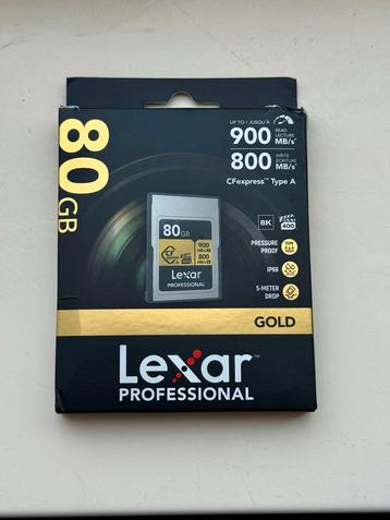 Lexar CFexpress 80GB Type A - Nieuw! beschikbaar voor biedingen