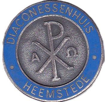 ZIEKENHUIS DIACONESSEHUIS HEEMSTEDE BROCHE OF SPELD, Postzegels en Munten, Penningen en Medailles, Overige materialen, Ophalen of Verzenden