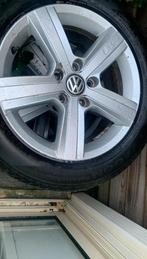 Vw Golf 7 Velgen met zomerbanden, Auto-onderdelen, Banden en Velgen, Ophalen, Gebruikt, Velg(en), 16 inch