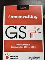 Samenvatting Examenstof Geschiedenis HAVO, Ophalen of Verzenden, Nederlands, Overige niveaus, ExamenOverzicht