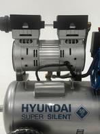 Hyundai Super Silent Compressor 59L - Geluidsarme Compressor, Doe-het-zelf en Verbouw, Compressors, Ophalen, 6 tot 10 bar, Zo goed als nieuw