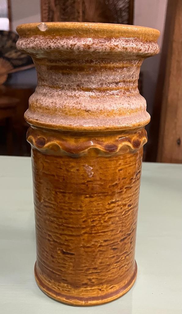 Vaas West Germany Scheurich, vaas keramiek, Huis en Inrichting, Woonaccessoires | Vazen, Gebruikt, Overige kleuren, Minder dan 50 cm